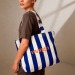 Sac coton recyclé 42x8x28cm, sac de plage publicitaire