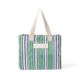 Sac de plage rayé 38x20x31cm bedrijfs cadeau