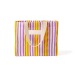 Sac de plage rayé 38x20x31cm bedrijfs cadeau