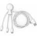 Mr Bio Long - Câble d'1M avec une double entrée type C/USB cadeau d’entreprise
