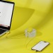 ICE-C - Câble de charge multi-connecteurs d'1 mètre avec transfert de données, câble de chargement publicitaire