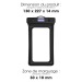 Étui imperméable smartphone, pochette de téléphone portable publicitaire