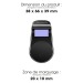 Support alu aimanté voiture, support et socle de téléphone portable pour voiture pubblicitario