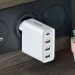 Chargeur Secteur Intelligent 6A - 3 USB et TYPE-C 60W, chargeur de téléphone publicitaire