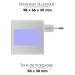 Chargeur Secteur Intelligent 6A - 3 USB et TYPE-C 60W, chargeur de téléphone publicitaire