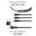 Câble de charge 5 en 1, câble de chargement pubblicitario