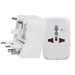 Adaptateur universel de voyage - Blanc regalo d'azienda
