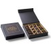Coffret Délicieux personalisé 19 bonbons de chocolats, Cadeau d\'affaires publicitaire