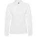 ESTRELLA WOMAN L/S - Polo manches longues, col et poignets en côte 1x1, Patte de boutonnage 3 boutons ton sur ton, polo femme publicitaire