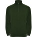 ANETO - Sweat avec demi zip ton sur ton et col montant, Sweat-shirt pubblicitario