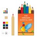 Miniature du produit Set de 6 crayons de couleur EU 1