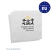 Serviette 24x24cm standard cadeau d’entreprise