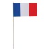 Petit drapeau France, drapeau publicitaire