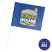 Grand drapeau en papier 40x30cm regalo d'azienda