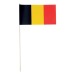 Petit drapeau Belgique, drapeau publicitaire