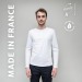 Henley Homme Manche Longue cadeau d’entreprise