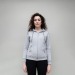 Hoodie femme molletonné zippé, Sweat à capuche publicitaire