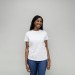 T-shirt femme col rond bord cote, T-shirt femme publicitaire