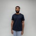 T-shirt homme col rond colletage, T-shirt en coton bio publicitaire
