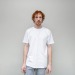 T-shirt homme col rond bord côte, T-shirt en coton bio publicitaire