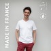 T-shirt homme col V cadeau d’entreprise
