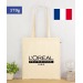 Französische Tote Bag aus Baumwolle 170g Geschäftsgeschenk