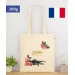 Französische Tote Bag aus Baumwolle 280g Geschäftsgeschenk