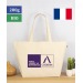 Französische Einkaufstasche aus Bio-Baumwolle 280g Geschäftsgeschenk