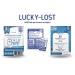 Pack LUCKY-LOST 2 códigos QR adhesivos y 1 tarjeta de PVC de regalo, Hecho en Francia publicidad
