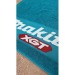 Serviette sport logo tissé jacquard sur mesure au Pantone 50x100 cm cadeau d’entreprise