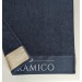 Serviette sport logo tissé jacquard sur mesure au Pantone 50x100 cm, serviette de sport publicitaire