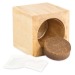 Miniatura del producto Maxi cubo de madera para maceta en estuche de estrella - Mezcla de flores de verano 2