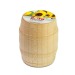 Miniatura del producto Mini barril de madera - Mezcla de flores de verano 2