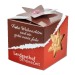 Maceta cubo de madera Maxi Christmas en caja estrella - Abeto, Decoración y objetos navideños publicidad