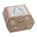 Miniatura del producto Caja regalo de Navidad - Palito de semillas de abeto, mejillones estrellados, tarro de mermelada de naranja y Papá Noel de chocolate 1