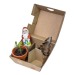 Coffret cadeau de Noël - Pots en argile, moules à pâtisserie en chocolat Père Noël et sapin de Noël bedrijfs cadeau