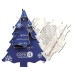 Backform mit Tannenbaum aus dem Kochbuch - angel, Weihnachtsdekoration und -gegenstände Werbung
