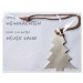Casse-noix, motif standard, en acier inoxydable en sachet sans noix - sapin dans un sac de violoncelle - la norme cadeau d’entreprise