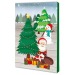 Livre de recettes de Noël, Sapin, avec moule à gâteau sapin - Design standard bedrijfs cadeau