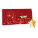 Tarjeta de felicitación con puzzle de madera y fieltro - diseño estándar - Papá Noel regalo de empresa