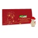 Grußkarte mit Puzzle aus Holz und Filz -Standarddesign - Weihnachtsmann Geschäftsgeschenk