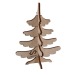 Puzzle en bois 3D - Sapin - Sapin de noël, décoration et objet de Noël reclame