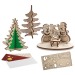Puzzle en bois 3D - Sapin - Sapin de noël bedrijfs cadeau