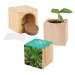 Miniatura del producto Cubo de Navidad Maxi de madera - Abeto - Abeto 0