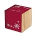 Miniatura del producto Cubo de Navidad Maxi de madera - Abeto - Abeto 2