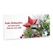 Tarjeta de felicitación con puzzle de madera y fieltro - 4/0 tarjeta de Papá Noel impresa, Decoración y objetos navideños publicidad