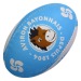 Mini ballon de rugby loisir éco, ballon de rugby publicitaire