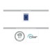 Stylo en aluminium recyclé et mine HB, stylo inclassable publicitaire