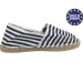 Espadrilles marinière fabriquées en Espagne, espadrille pubblicitario