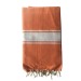 Fouta coton recyclé 200x100cm cadeau d’entreprise